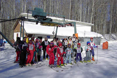 Scuola di sci con Thomas al Prato della Contessa
